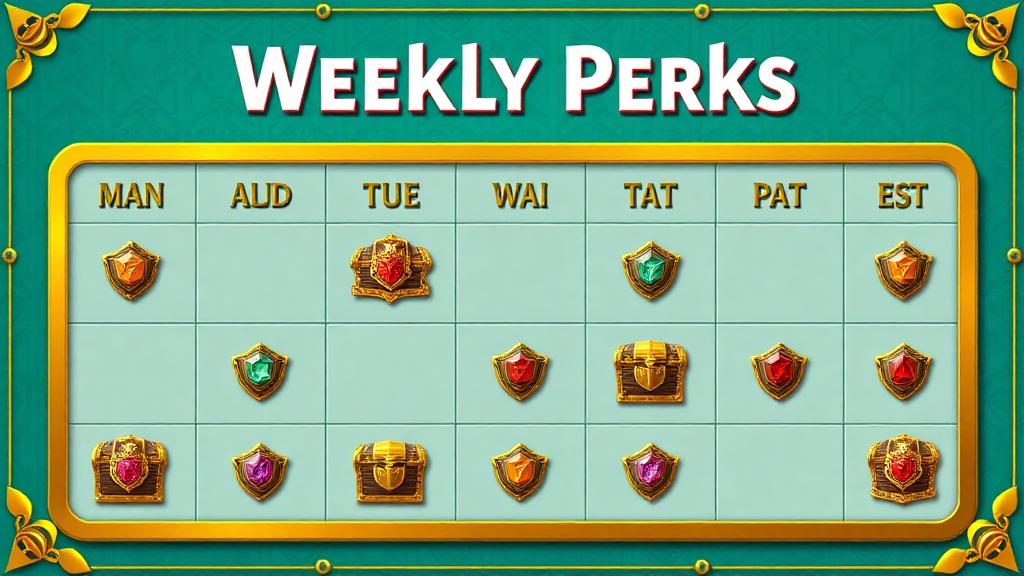 Weekly Login Calendar